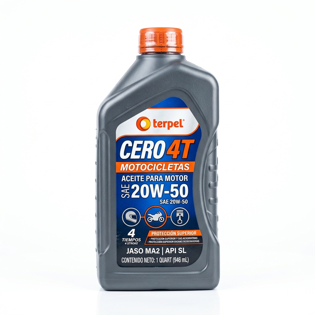 Aceite Terpel Cero 4T 20W-50 Moto (Cuarto)