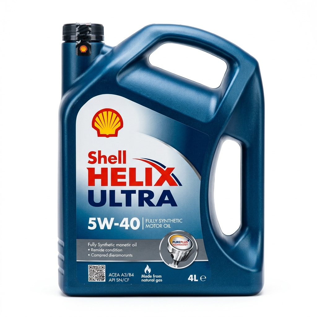 Aceite Shell Helix Ultra 5W-40 Sintético (4L)
