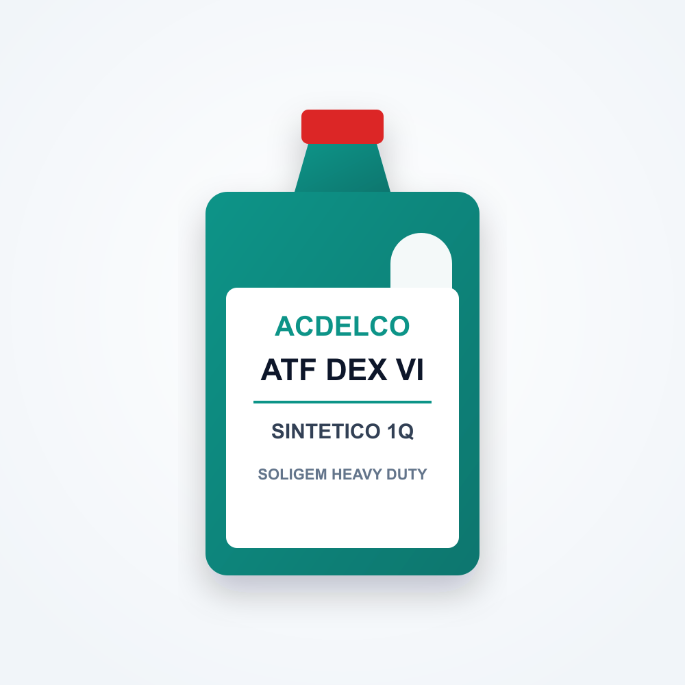 Aceite Transmisión Automática ACDelco ATF Dexron VI (Cuarto)